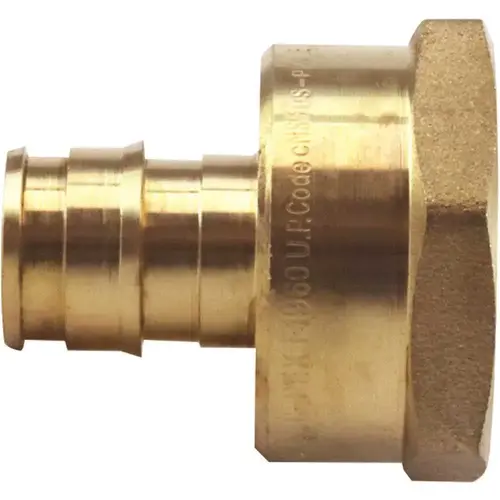 ADAPTER 1/2IN F1960 X3/4IN FIP Brass - pack of 5 ADAPTER 1/2IN F1960 X3/4IN FIP Brass - pack of 5