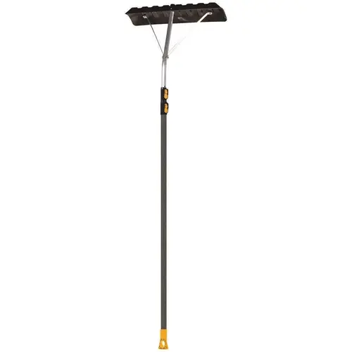 86 in. Aluminum Handle 17 ft. Telescoping Roof Rake 86 in. Aluminum Handle 17 ft. Telescoping Roof Rake