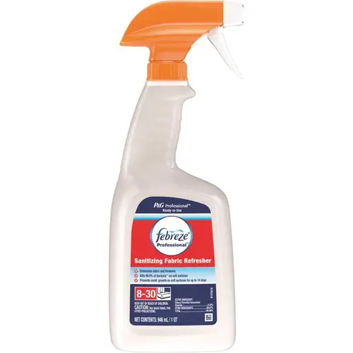 Febreze Professional 32 oz. Ready to Use Sanitizing Fabric Refresher - pack of 8 Febreze Professional 32 oz. Ready to Use Sanitizing Fabric Refresher - pack of 8