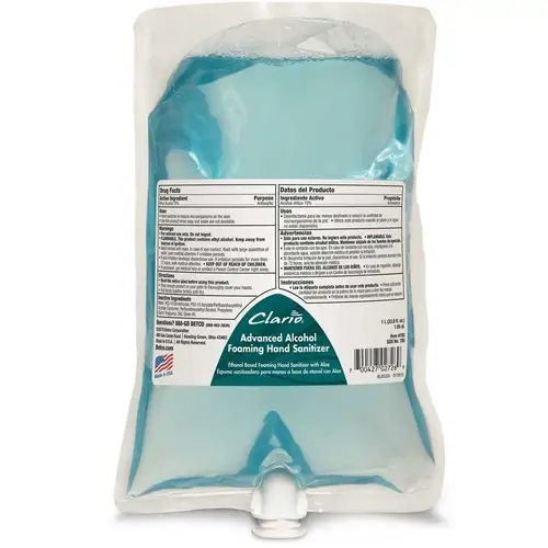 Advanced Alcohol Foaming Hand Sanitizer Blue