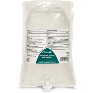 CLARIO 7962900 Advanced Alcohol Gel Sanitizer Clear