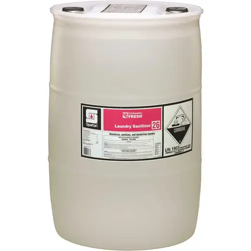 Clothesline Fresh 55 Gal. Laundry Sanitizer 26 Clothesline Fresh 55 Gal. Laundry Sanitizer 26