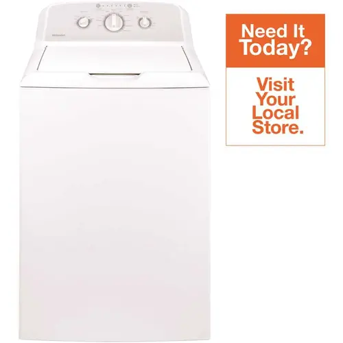 3.8 cu. ft. Top Load Washer with Stainless Steel Basket in White 3.8 cu. ft. Top Load Washer with Stainless Steel Basket in White