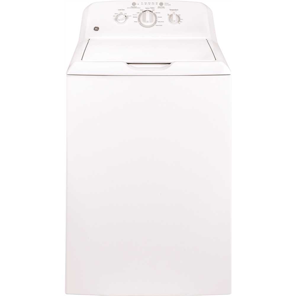GE GTW220ACKWW 3.8 Cu. Ft. SmartHQ Top Load Washing Machine With Stainless Steel Basket, Water Level Control, White