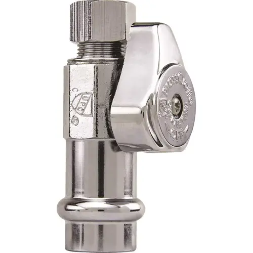 1/4" Turn Straight Valve 1/2" Nominal Connect Inlet X 3/8" OD Outlet 1/4" Turn Straight Valve 1/2" Nominal Connect Inlet X 3/8" OD Outlet