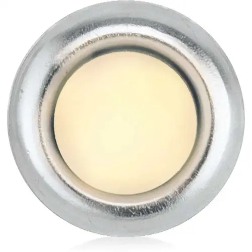 5/8" Lighted Flush Mount Door Chime Button NICKEL