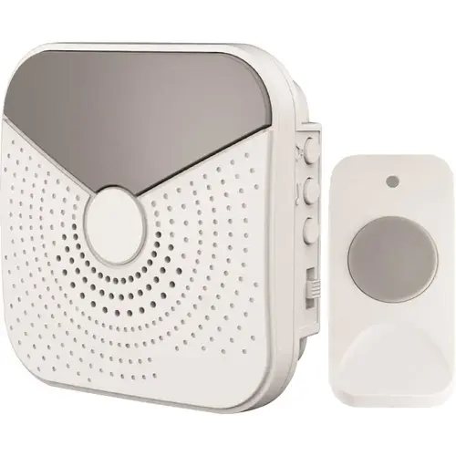 ADA Wireless Door Chime Lighted Strobe Push Button