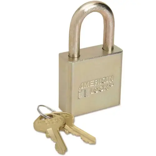 Padlock Without Chain, 1-1/8 Shackle Height, Keyed Different Padlock Without Chain, 1-1/8 Shackle Height, Keyed Different