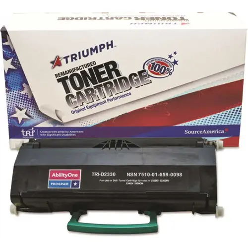 Remanufactured 330-492 2330/2350 Toner, 2000 Pg-Yld, Bk Remanufactured 330-492 2330/2350 Toner, 2000 Pg-Yld, Bk
