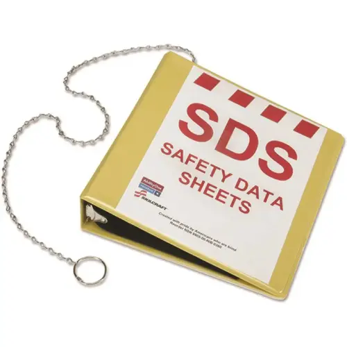 Global Harmonized System Safety Data Binder, 3, 2, 11 X 8.5, Yellow Global Harmonized System Safety Data Binder, 3, 2, 11 X 8.5, Yellow