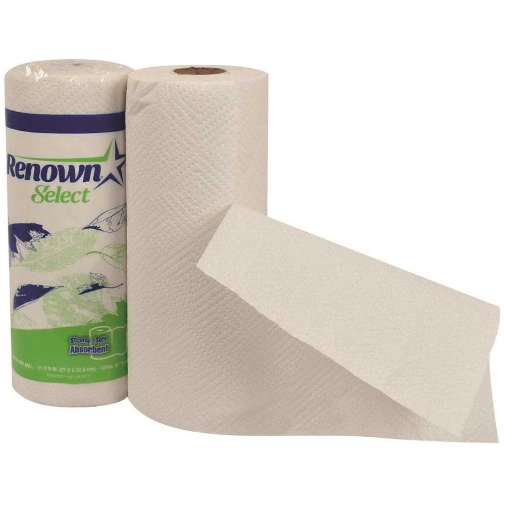 Renown Â HDSKRT0030 Perforated Kitchen Paper Towel - pack of 30