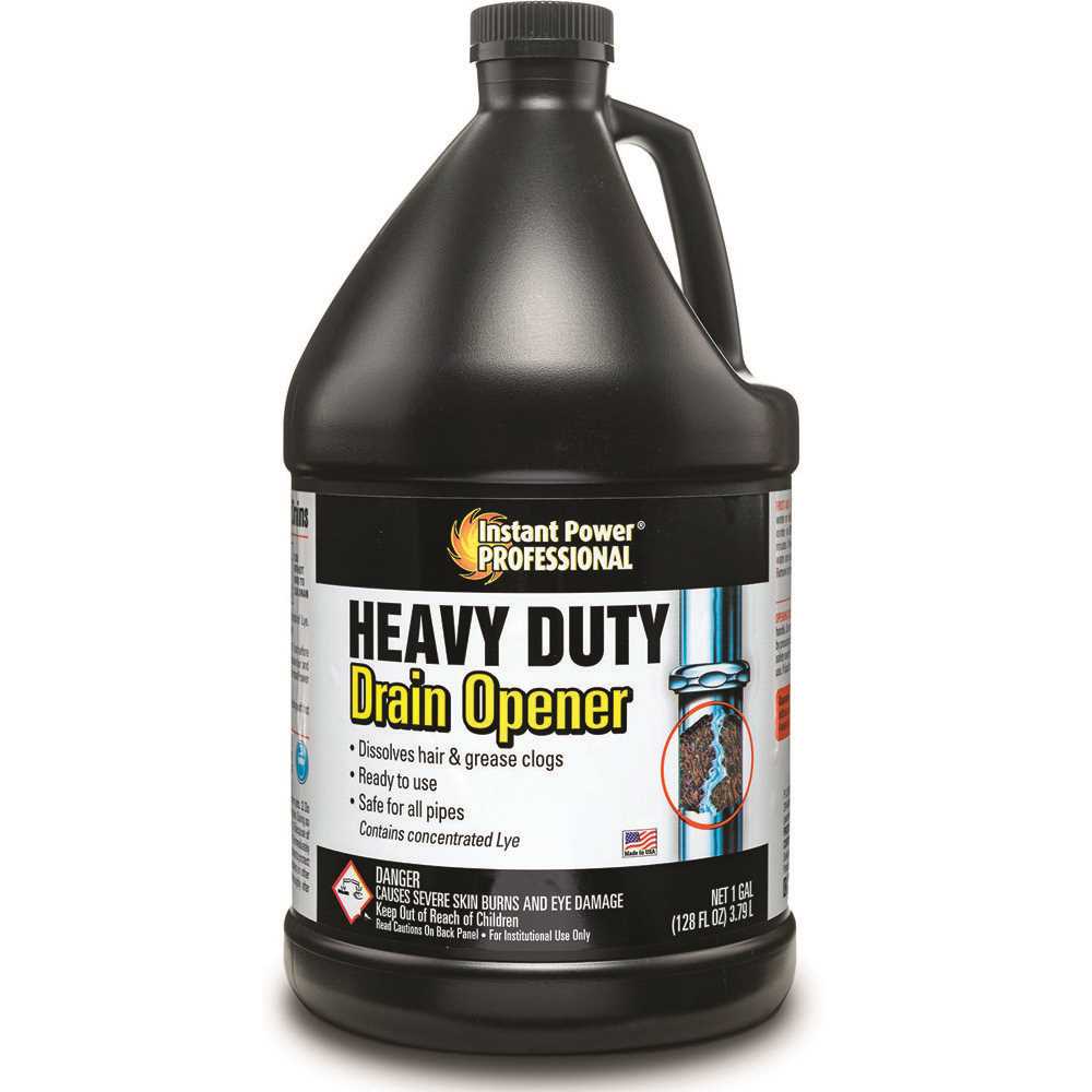 Instant Power 8876 1 Gallon Heavy-Duty Drain Opener - pack of 3