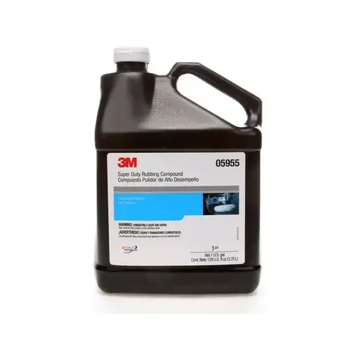 0 Super Duty Rubbing Compound, 1 gal Bottle, Brown, Liquid, Super Duty, Compound 0 Super Duty Rubbing Compound, 1 gal Bottle, Brown, Liquid, Super Duty, Compound