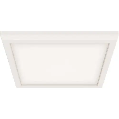 Blink PRO 9" LED Flush Mount Fixture Cct Selectable Square White Finish Blink PRO 9" LED Flush Mount Fixture Cct Selectable Square White Finish
