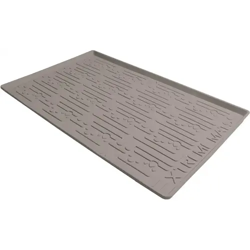 Under Sink Kitchen Cabinet Mat, 40 X 22, Grey