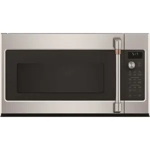 CAFE CVM517P2RS1 1.7 Cu. Ft. Convection Over-The-Range Microwave With Air Fry, Top Vent, Stainless Steel