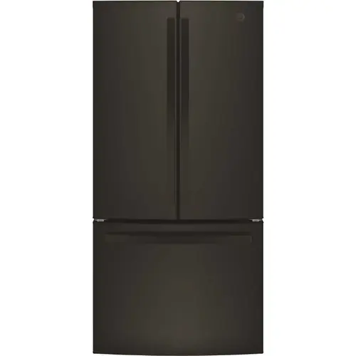 ENERGY STAR 24.7 Cu. Ft. French Door Refrirator With Ice Maker, Black ENERGY STAR 24.7 Cu. Ft. French Door Refrirator With Ice Maker, Black