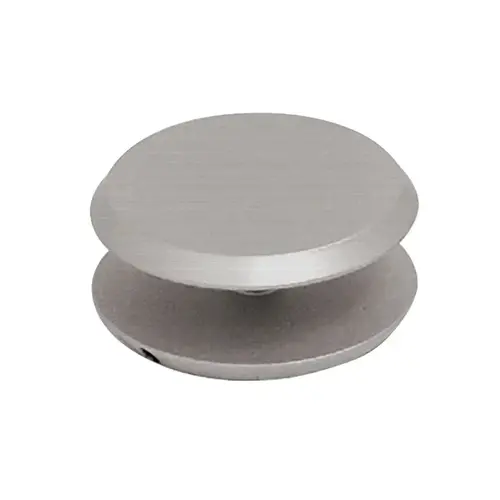 Brushed Nickel Solid Brass Mini Mall Front Clamp