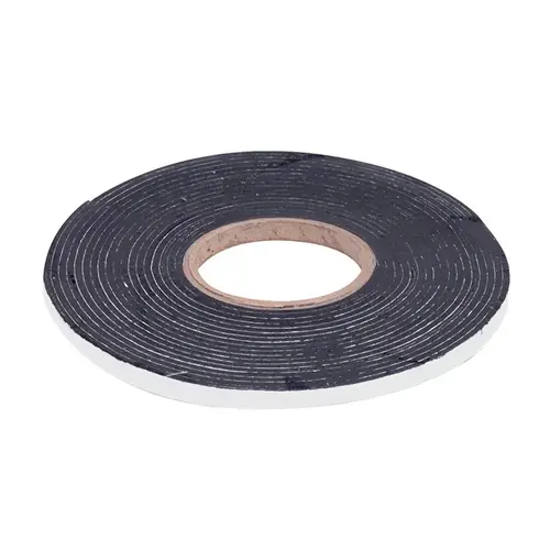 1/8" x 3/8" Synthetic Reinforced Rubber Sealant Tape Black - 25 Foot Roll