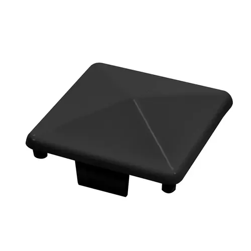 Matte Black 1100 Series Post Top Cap for Posts Matte Black 1100 Series Post Top Cap for Posts