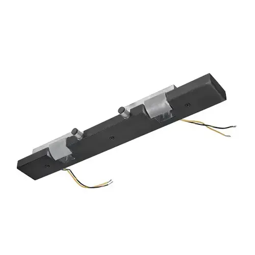 Matte Blackl Electric Strike Keeper for Double Doors- Fail Secure Matte Blackl Electric Strike Keeper for Double Doors- Fail Secure