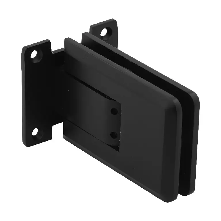 CRL Matte Black Atlas Glass Door Hinge ATL01MBL