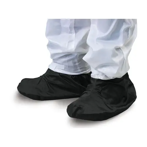 BLACK LARGE SHOOT BOOTS SHOE COVERS - pack of 2