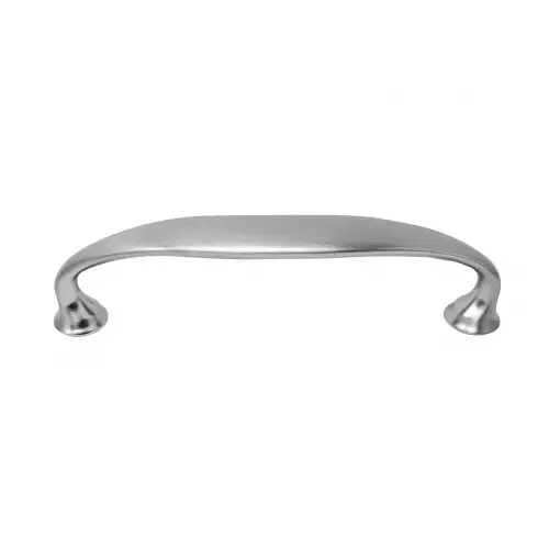 96mm Rounded Foot Pull - Wellington - Satin Nickel