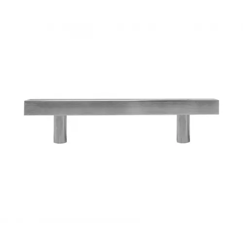 Strategic Brands 96mm Square Bar Pull - Wynwood - Satin Nickel 12459