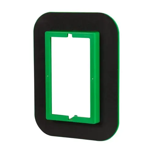 Draft Seal Kit Draft Seal Rectangle PVC Black/Green Black/Green