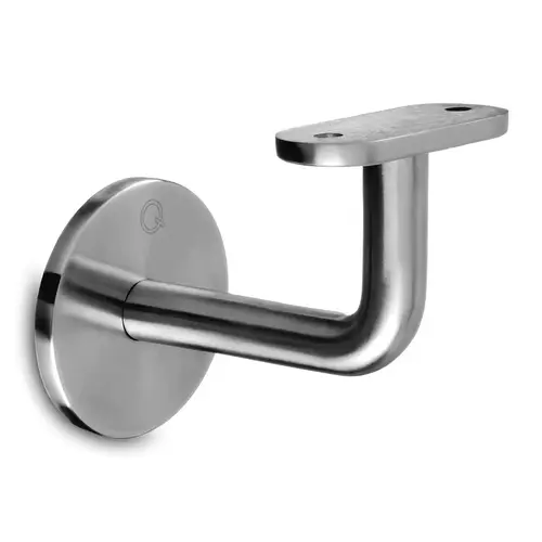 Handrail bracket 304 SS MOD 0111 - pair Satin Brushed - pack of 2