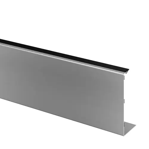 Fascia Mount Cladding Easy Glass Smart Aluminum Brushed Anodized Fascia Mount Cladding Easy Glass Smart Aluminum Brushed Anodized