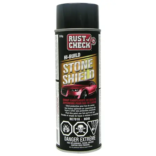 Undercoating Spray Paint, Black, 550 g