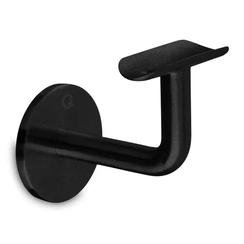 Handrail Bracket 304 SS - pair Matte Black - pack of 2