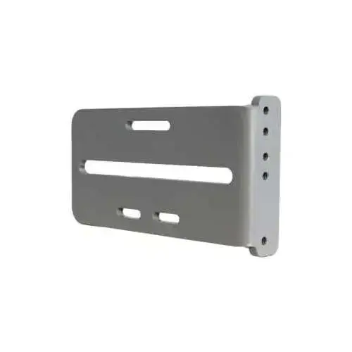 Panic Shield Strike Bracket For Panic/Exit Device Silver