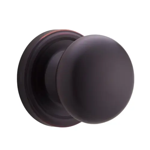  Impresa Passage Lock with Adjustable Latch and Full Lip Strike Oil Rubbed Bronze Finish
