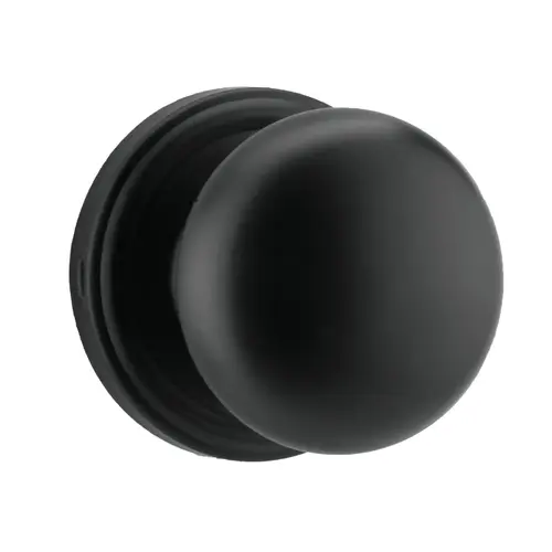 Impresa Passage Lock with Adjustable Latch and Full Lip Strike Metal Black Finish Impresa Passage Lock with Adjustable Latch and Full Lip Strike Metal Black Finish