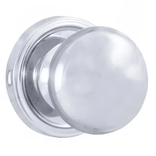 Impresa Passage Lock with Adjustable Latch and Full Lip Strike Bright Chrome Finish Impresa Passage Lock with Adjustable Latch and Full Lip Strike Bright Chrome Finish