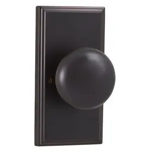 Weslock 03710I1I1SL20  Impresa Woodward Privacy Lock with Adjustable Latch and Full Lip Strike Oil Rubbed Bronze Finish