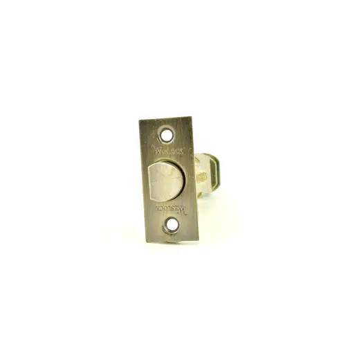 Dual Option Adjustable Spring Latch Antique Brass Finish Dual Option Adjustable Spring Latch Antique Brass Finish