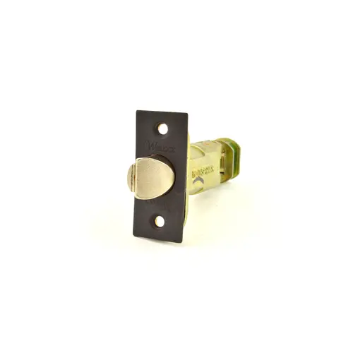 Dual Option Adjustable Dead Latch Oil Rubbed Bronze Finish