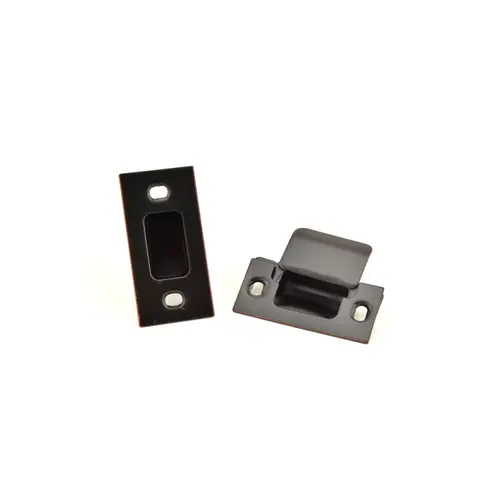 Adjustable Strike Kit for Iron Doors Oil Rubbed Bronze Finish