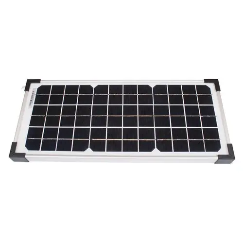 Solar Panel, 10 W, 120 VAC, Fastener Mounting