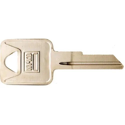 Automotive Key Blank, Brass, Nickel, For: AMC Vehicle Locks - pack of 10 Automotive Key Blank, Brass, Nickel, For: AMC Vehicle Locks - pack of 10
