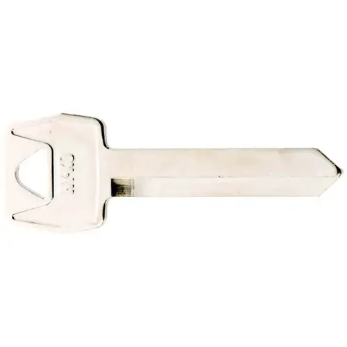 Key Blank, Brass, Nickel, For: Ford, Lincoln, Mercury Vehicles