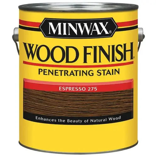 Wood Finish Wood Stain, Espresso, Liquid, 1 gal, Can - pack of 2 Wood Finish Wood Stain, Espresso, Liquid, 1 gal, Can - pack of 2