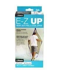 Trimco 06184 Trimaco E-Z Up Pell & Stick Plastic Sheeting Zipper Blue