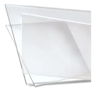PLASKOLITE 1AG0975A Plastikote/Plexiglass Optix Acrylic Sheet 24" x 48" Clear