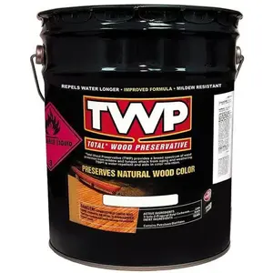 TWP TWP101-5 100 Series -101-5 Wood Preservative, Cedartone, Liquid, 5 gal, Can