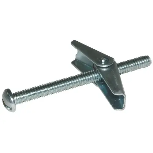 Toggle Bolt - Round Head Slotted 1/4" x 5" - Zinc pack of 50 Toggle Bolt - Round Head Slotted 1/4" x 5" - Zinc pack of 50